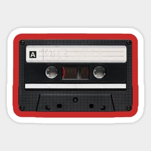 1983 Mix Tape Sticker